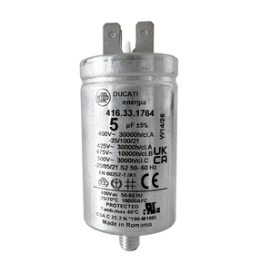 Motor Capacitor 5 µF, 400 VAC
